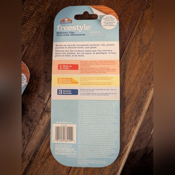 Elmer's Freestyle Reusable Photo Artwork, Stationery Clips 2 Sets, New! - Picture 7 of 12